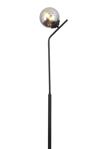 Taşcan Aydınlatma Parla Siyah Lambader Füme Camlı Yatak Odası Oturma Odası Salon Lambader