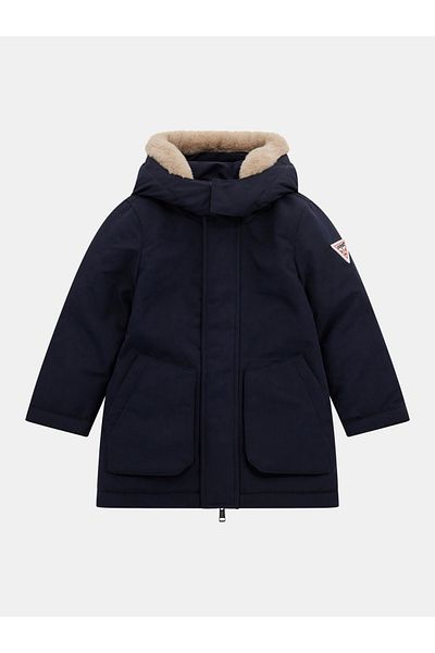 Guess Real down Hooded Pad Coat
