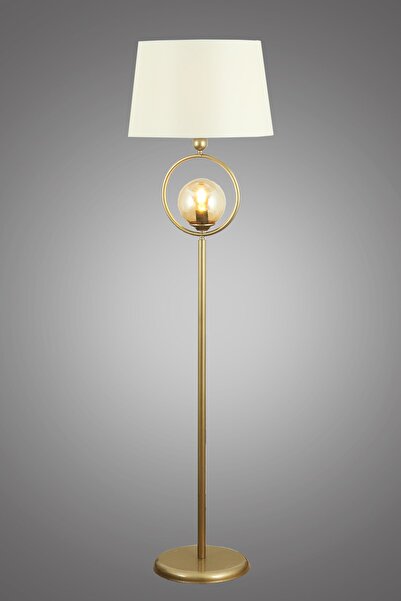 Taşcan Aydınlatma Odin Tekli Eskitme Bal Camlı Lambader Krem Şapka