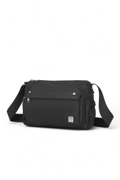 SMART BAGS Geantă Messenger Neagră Unisex - Smb Exc-8701