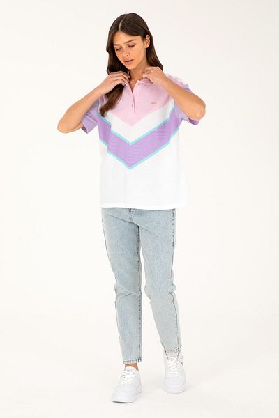 U.S. Polo Assn. Women's Lilac T-Shirt