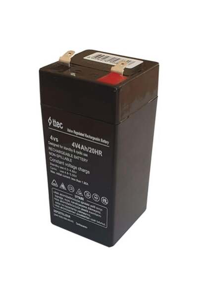 TTEC PLUS Ttec 4v 4ah Bakımsız Kuru Akü