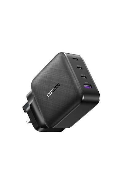 Ugreen 65W Wall Charger 3C1A UK - Space Gray