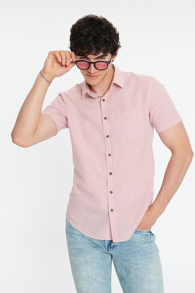 Loft Men's Light Pink Shs Lf2024492