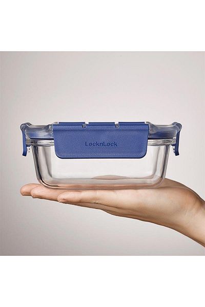 Kitchenaid Locknlock 750 ml Blue Oven and Storage Container - Square Lock