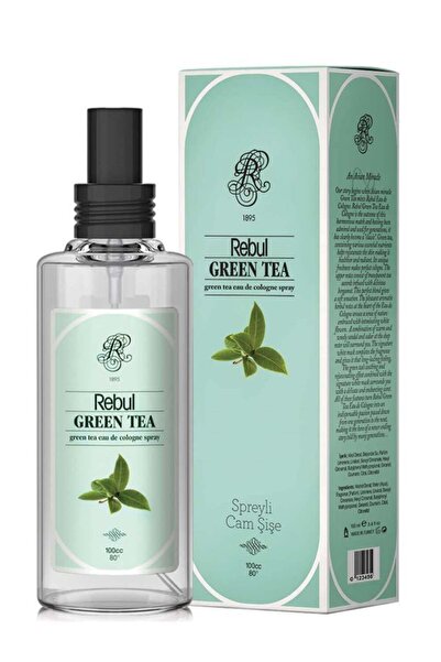 Rebul 125ml Green Tea Spreyli Kolonya Pet