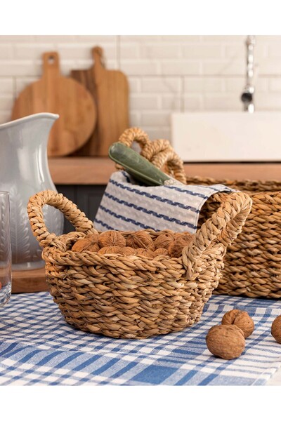 Madame Coco Μικρό ψάθινο καλάθι Lilla