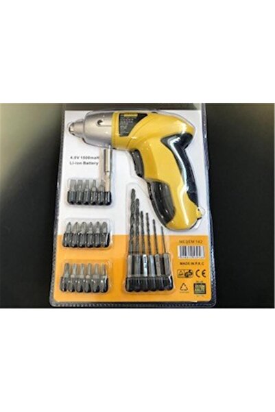 Genel Markalar 142 24 Parça Şarjlı Tornavida Seti 4.0v 1500mah Li-on Battery
