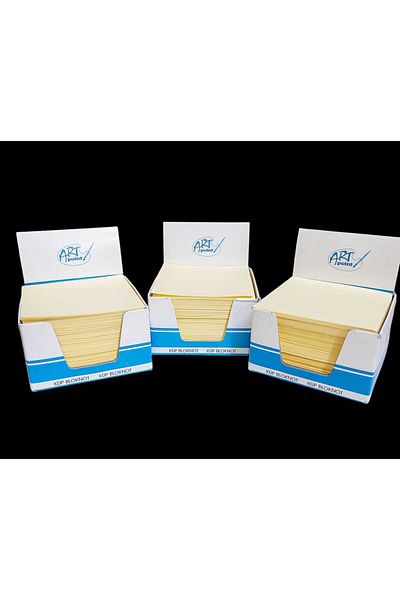 izmir yazici servis 8X8X6 cm Eye-Free Cube Block Note Paper Set of 3 500 Pieces