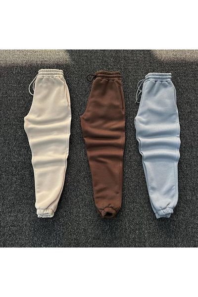 DWN WEAR Σετ φούτερ με 3 νήματα από βαμβάκι 3 τεμ