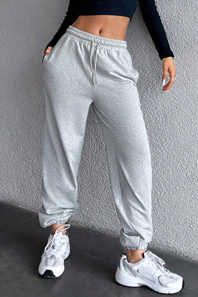 H&E LUXURY DESIGN Γυναικείο παντελόνι με δύο κλωστές με ελαστική μέση