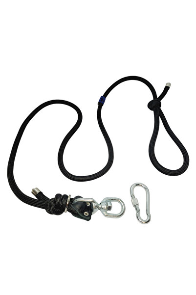 VSLT HANDMADE حزام كلب كبير الحجم مصنوع يدويًا مع حلقة دوارة ومشبك. مقود كلاب...