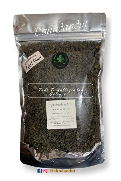 Dalındandut شاي أخضر عضوي طبيعي محصول جديد 250 جرام