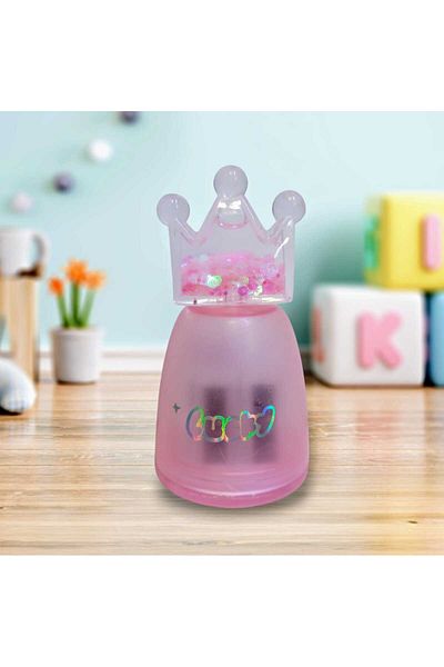 izmir yazici servis Glittery Watery Crown Large Size Double Blade Pencil Sharpener Girl Model Princess 1 Piece