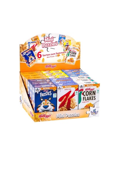 Kellogg's Special 50 Parça Mini Puzzle Çocuk Yapboz 6 Yaş ve Üzeri