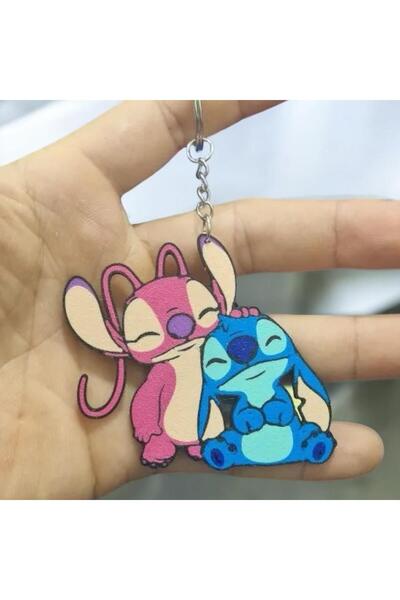 AlaSwan Stitch και Angel, 8 χρώματα, χαριτωμένομπρελόκ με χαρακτήρες