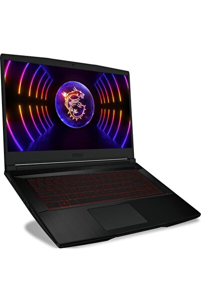 MSI Msı Thin 15 B12UC-1479XTR i7 12650H 16GB 512GB SSD RTX3050 Freedos 15.6" FHD 144Hz Notebook