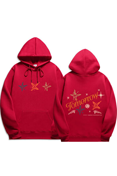 Drippy 2024XT Act Promise Printed - تي شيرت رجالي بأكمام طويلة وغطاء للرأس عل...