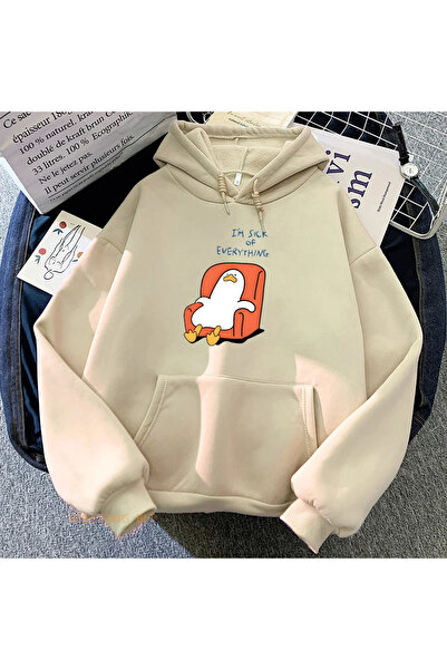 Drippy EVERYTHING Είμαι άρρωστη αστεία πάπια καρτούν Hoodies - Για Άνδρα και Γυναίκα