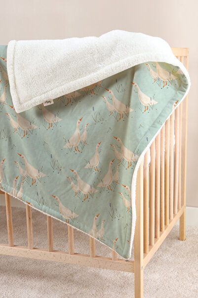 Pithy Sevimli Kazlarr Welsoft Battaniye (80x120) - Goose