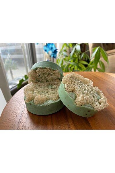 DH NATURAL Pumpkin Fiber Bıttım Soap Bıttım (Menengi̇ç) Handmade Natural Show...