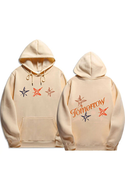 Drippy 2024XT Act Promise Printed - تي شيرت رجالي بأكمام طويلة وغطاء للرأس عل...