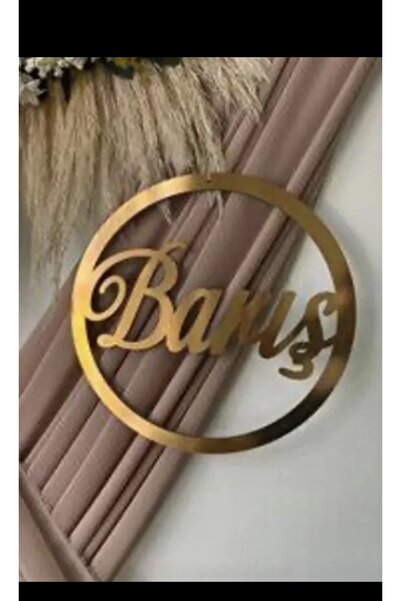 Fikart Plexi Promise Engagement Single Name Background Decoration 30 cm