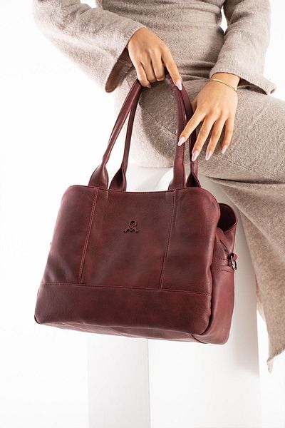 MEGA Bag 8 Compartments Fully Lined Lightweight Design Shoulder Bag
