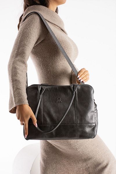 MEGA Bag 8 Compartments Fully Lined Lightweight Design Shoulder Bag