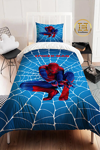 EVSEHOMES Spider Man Network Digital Printing Diaper Set