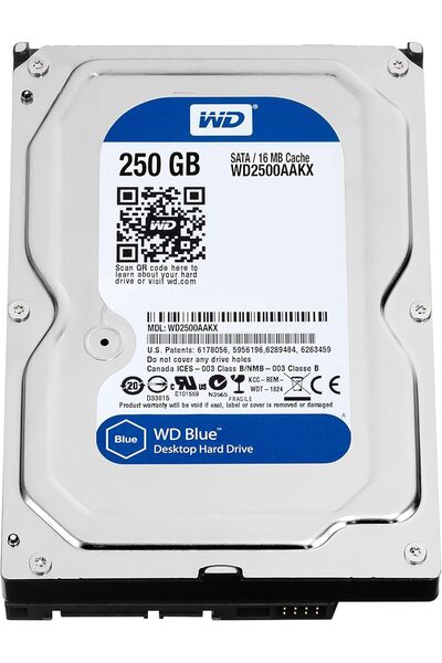 RVZ 250 Gb Hdd WD2500AAJS  7200 RPM 3.5" 250 GB Harddisk
