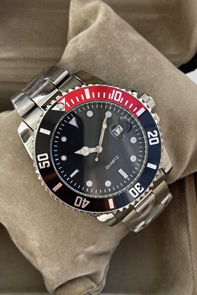 Leerybee Takvimli Patek Philip Model Gümüş Renk Takvimli Erkek Kol Saati Özel...