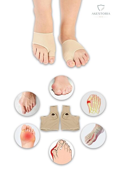 Akestoria Med Çift Baş Parmak Kemik Düzeltici Ve Koruyucu Unisex Fc-040