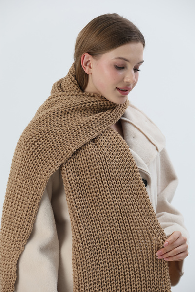 Sheilar وشاح تريكو محبوك من سالونيك