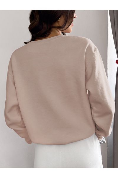 SUNFREE ΦΟΥΤΕΡ ΜΠΕΖ OVERSIZE PAMUKLU ΜΠΙΣΙΚΛΕΤ YAKA