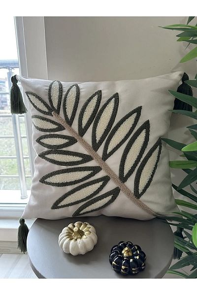 Reset E-Bizz Home Bugi Home Collection1Pcs Punch Throw Pillow Cover