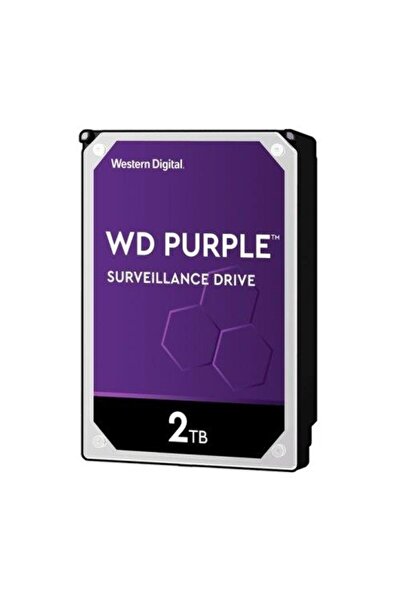 WD 2tb Purple 3.5" 64mb Sata3 7/24 hard disk (WD23PURZ)