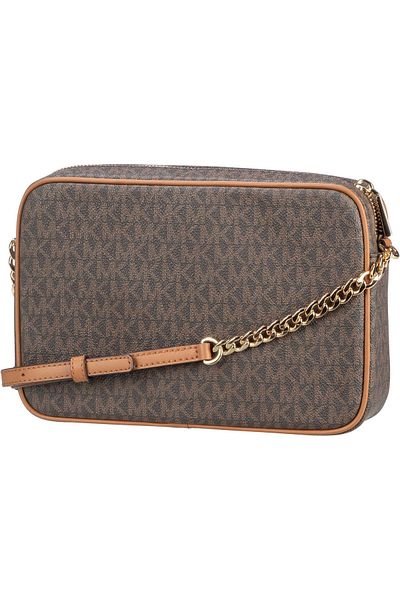 Michael Kors Michael Kors Jet Set Braune Leder Umhängetasche 32F1GJ6C7B-200