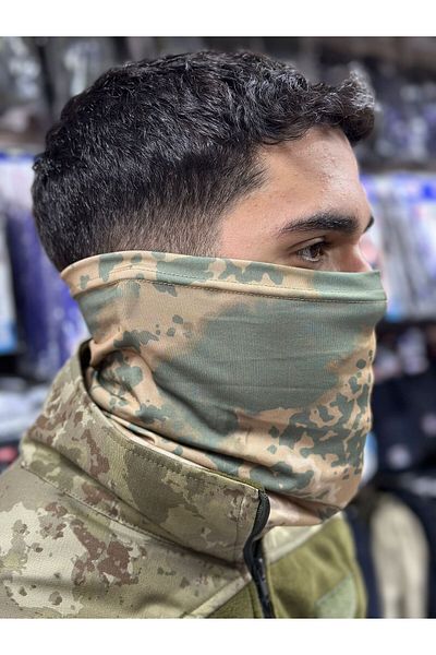 KOMANDO PAZARI Functional Eastern Camouflage with Thermal Neck Collar