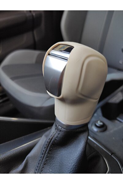 YAVAS OTO Silikon Volkswagen Dsg Otomatik Vites Topuzu Kılıfı Bej