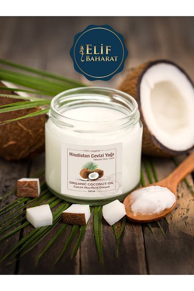 Elif Bitki Baharat 660 G. Coconut Oil