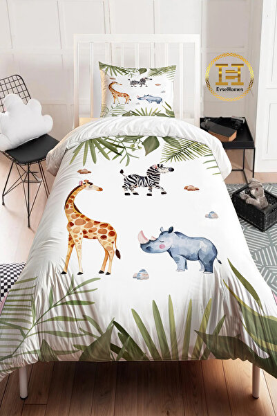EVSEHOMES طقم غطاء لحاف مطبوع رقمي من SAFARI