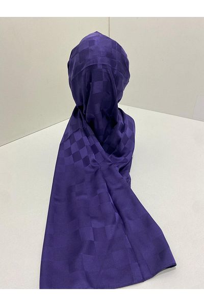 Themizel İpekhan Jacquard Σάλι Σκακιέρα Μοτίβο 9007-103