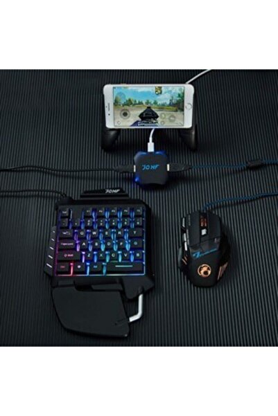 GAMER ®  Oyun Konsolu 3in1-klavye Mouse Bağlayıcı 3 Lü Set Mükemmel Kontrol