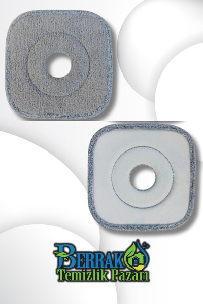 Berrak Temizlik Pazarı Asansörlü Kare Mop Yedeği (1 Adet)