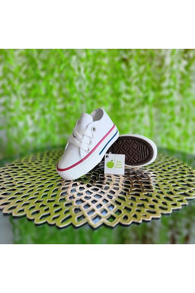 elma bebe Pantofi de in unisex pentru bebeluși și copii - pantofi ușori, cu potrivire largă, pantofi sport cu șireturi joase