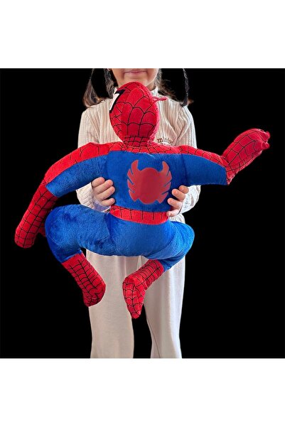 Ailenizin Oyuncakçısı Spiderman Örümcek Adam Kaliteli Peluş Oyuncak Dev Boy Işıklı Sesli (53 Cm)