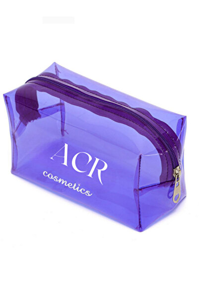 Acarlar Ticaret Acarlar Transparent Colorful Zipper Bag Organizer 1Pc