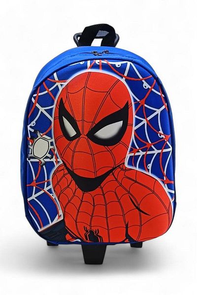 Baginn Geantă pentru băieți Spiderman - Rucsac în relief 3D cu racletă