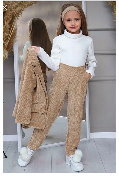 Calisa Velvet Blazer Jacket Velvet Pants and Blouse Set